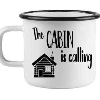 Cabin Is Calling Mug ...  10 oz