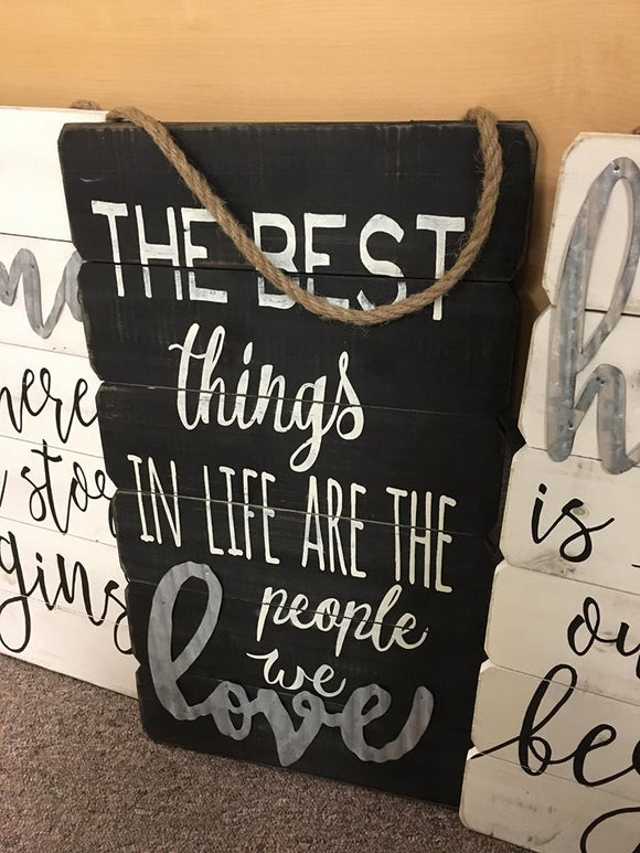 The Best things... Wall Decor