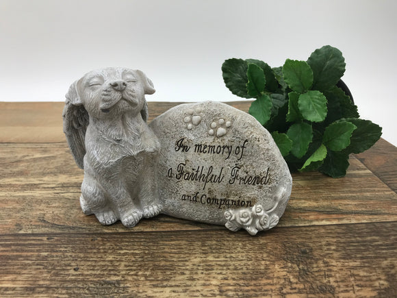 Dog Memorial - In memory of a faithful Friend...
