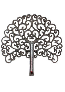 Cast Iron Tree Thermometer