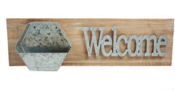 Welcome Wall Planter
