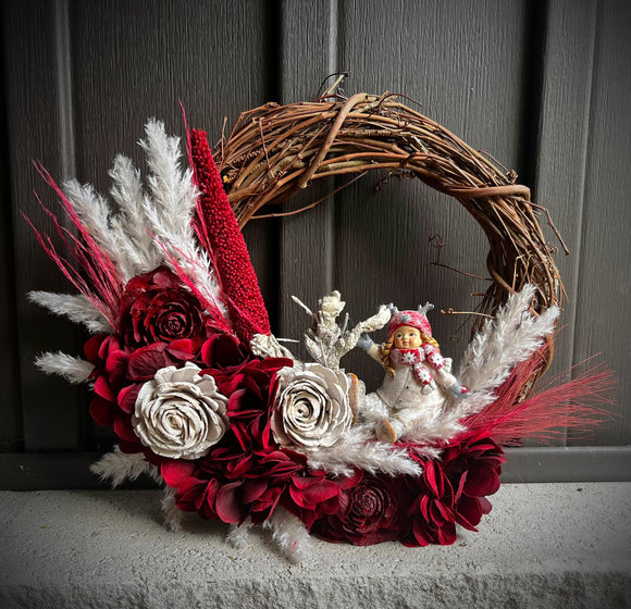 Med Holiday Wreath 12”