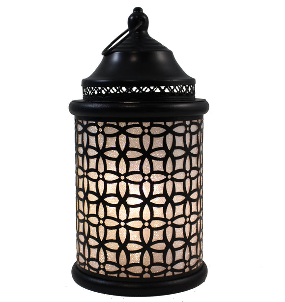 LED Lantern with Lattice Design