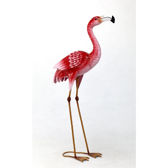 Metal Flamingo