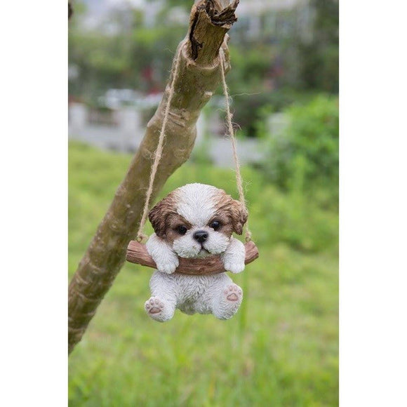Shih Tzu Puppy Hanging