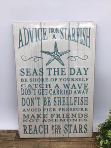 Advise From A Starfish