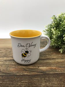 Don’t worry bee happy .. Mug