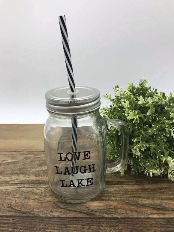 Love , Laugh, Lake Glass